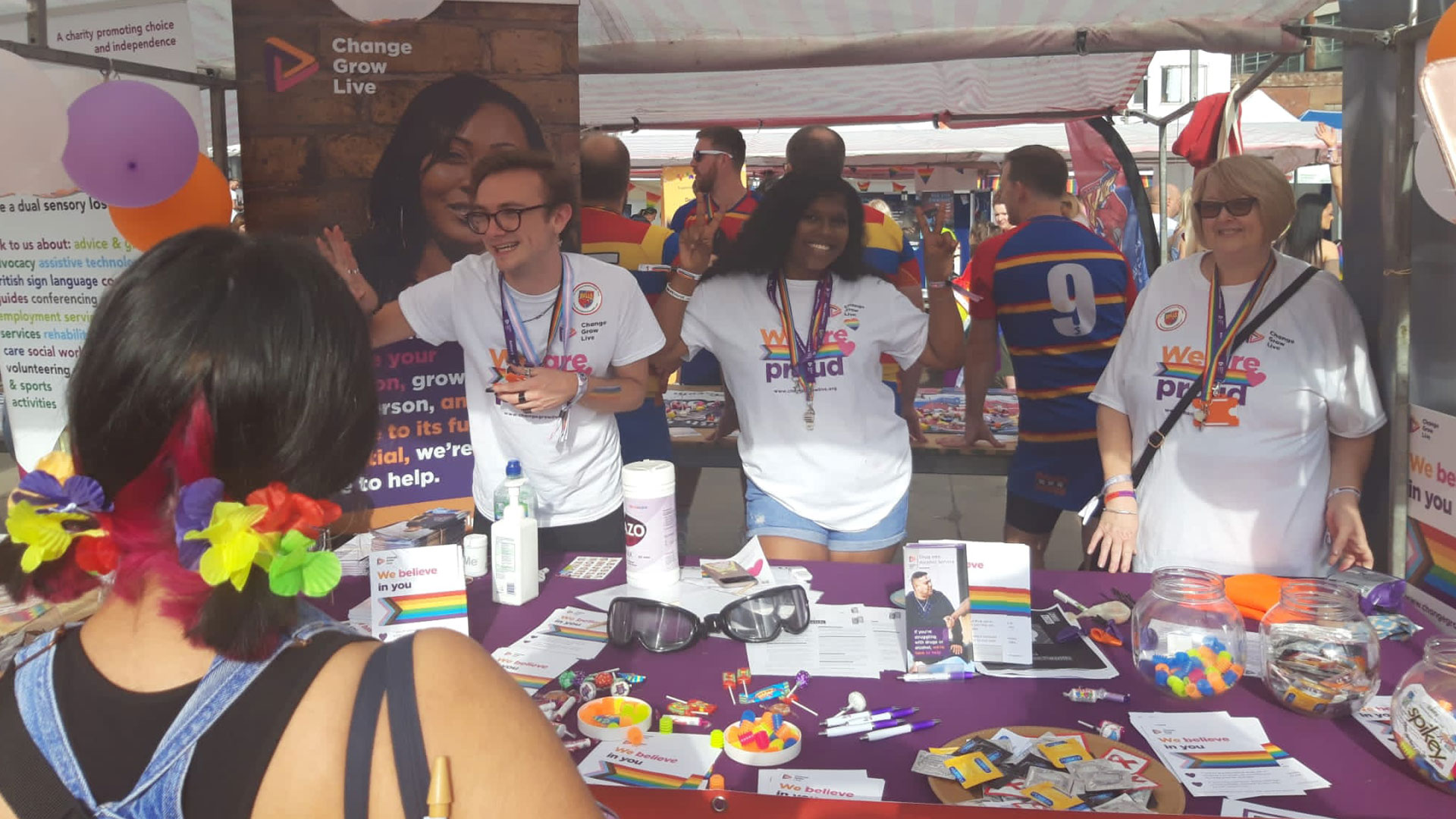Our staff at Birmingham Pride