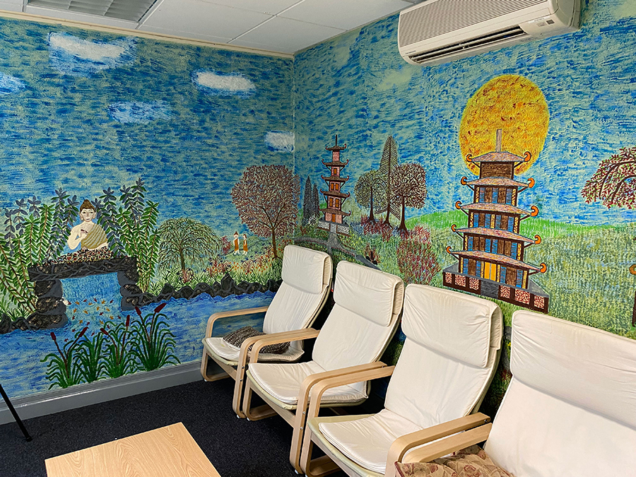 A photo of the inside of our Peterborough service