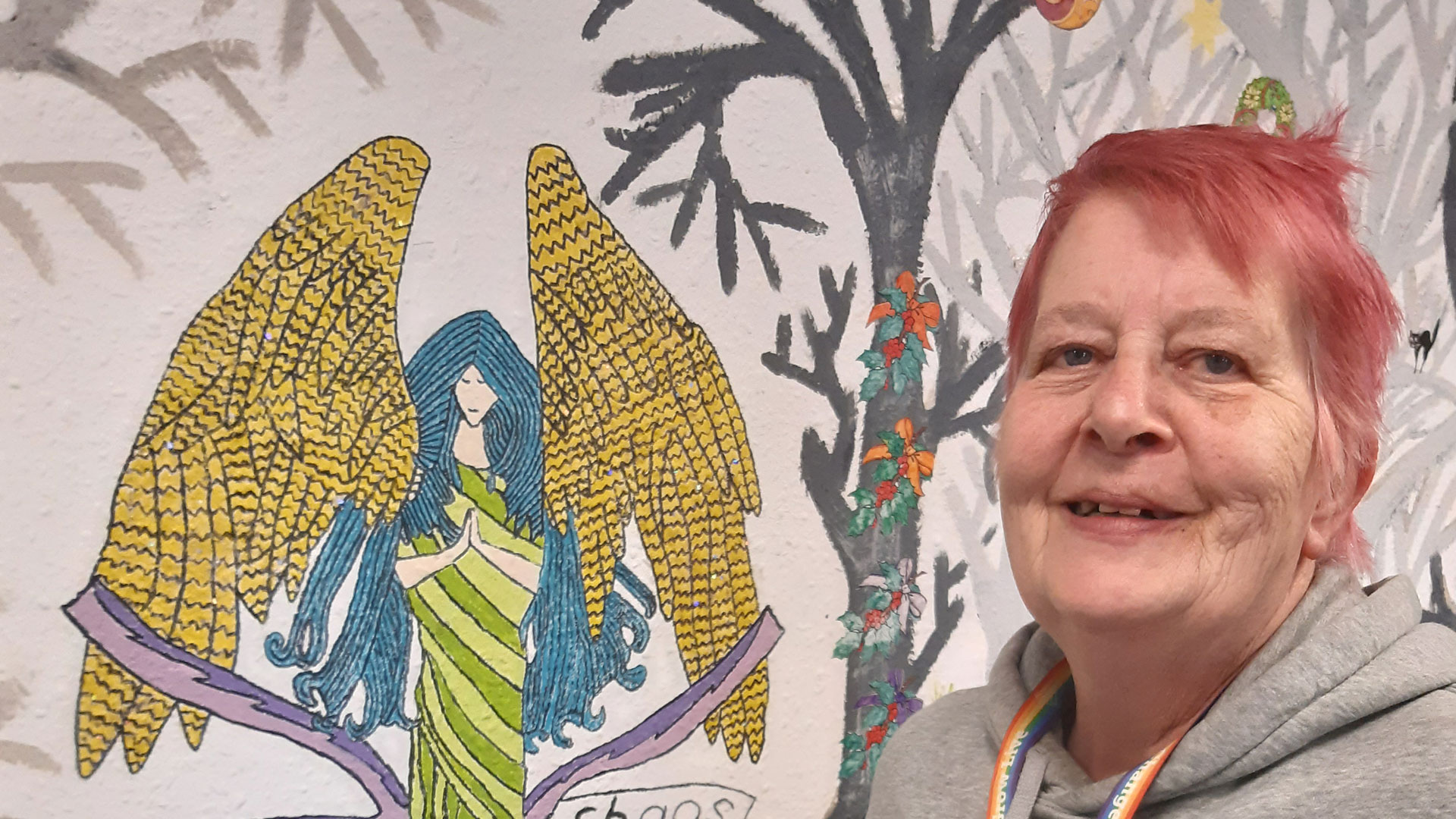 A photo of a staff member at our Peterborough service