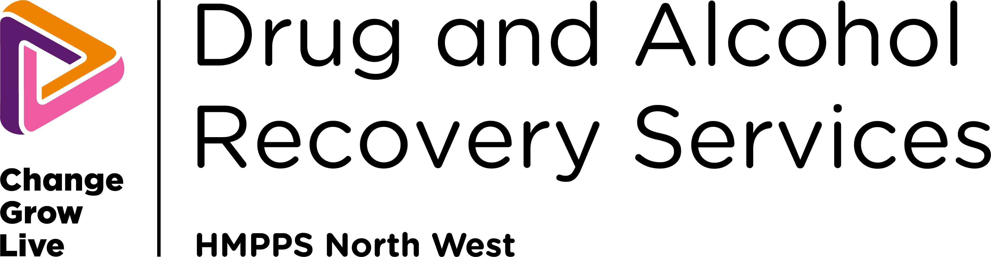 Drug and Alcohol Recovery Services North West Prisons colour logo