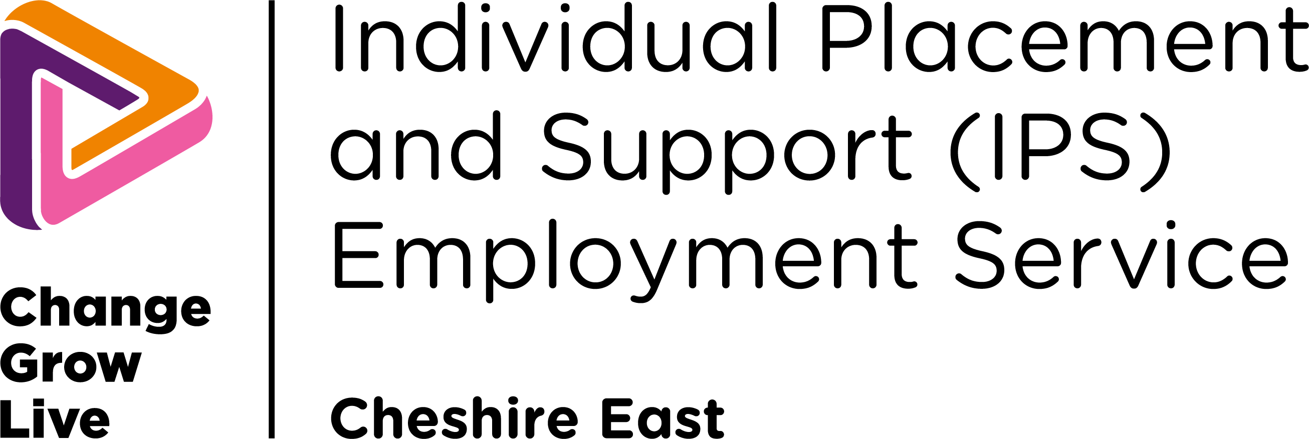 Individual Placement and Support (IPS) Employment Service - Cheshire East colour logo