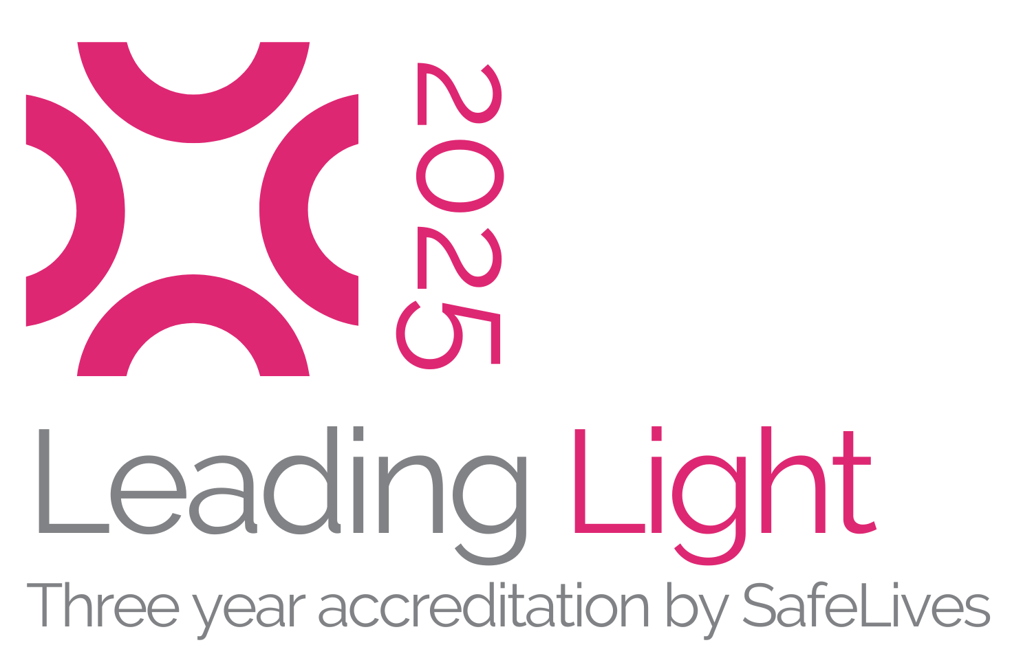 Leading Light 2025 Three year accreditation by SafeLives